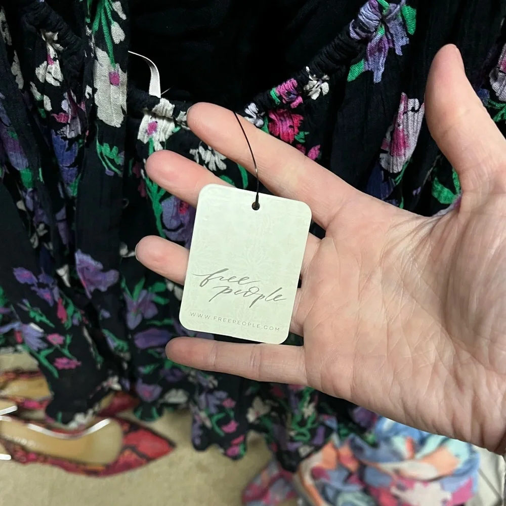 Free People Black and Purple Floral Dress
(Perfect Day Printed Dress) - Picture 6 of 14